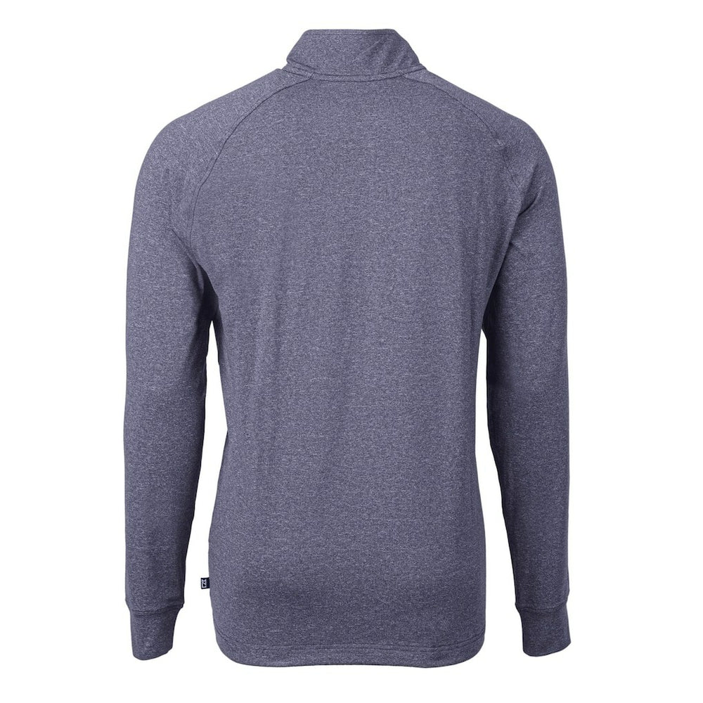 NFL Seattle Seahawks Cutter & Buck Big & Tall Adapt Eco Raglan Quarter-Zip Jacket