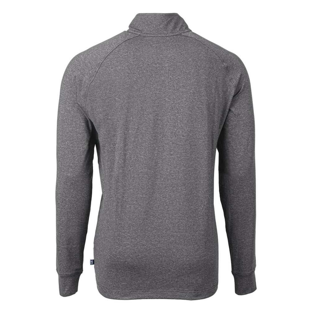 NFL Baltimore Ravens Cutter & Buck Big & Tall Adapt Eco Raglan Quarter-Zip Jacket