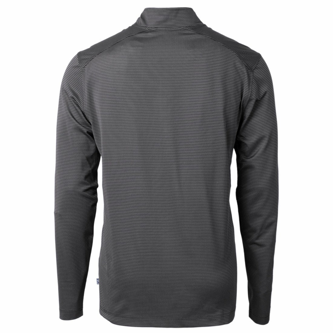 NFL Tampa Bay Buccaneers Cutter & Buck Big & Tall Virtue Eco Pique Micro Stripe Tri-Blend Quarter-Zip Jacket