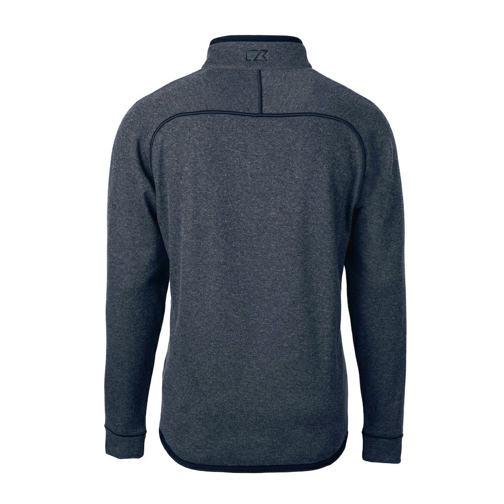 NFL Indianapolis Colts Cutter & Buck Big & Tall Mainsail Sweater-Knit Half-Zip Jacket