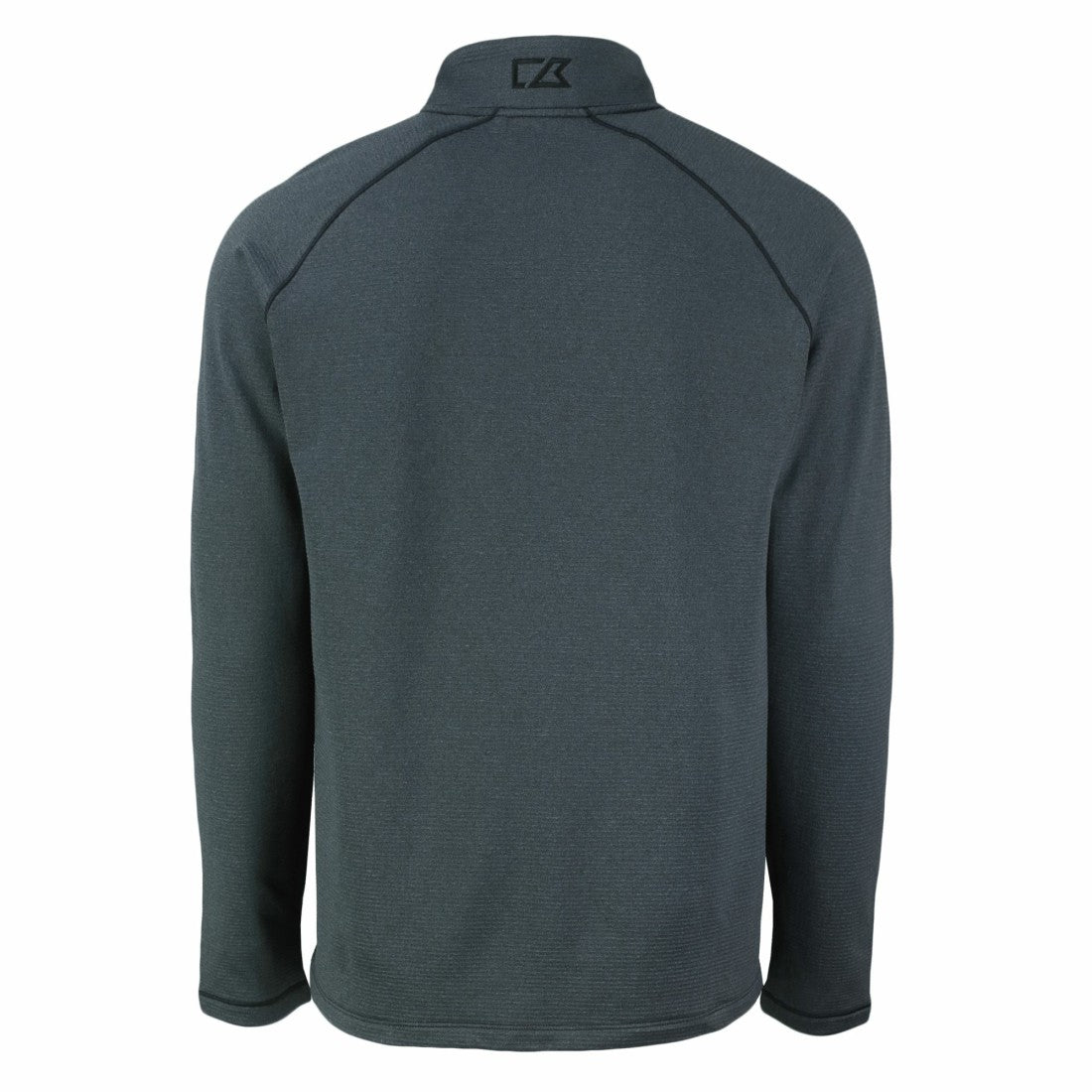 NFL Green Bay Packers Cutter & Buck Peshastin Eco Fleece Tri-Blend Raglan Recycled Quarter-Zip Jacket