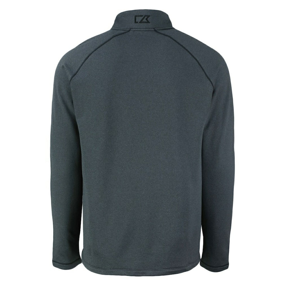 NFL Indianapolis Colts Cutter & Buck Peshastin Eco Fleece Tri-Blend Raglan Recycled Quarter-Zip Jacket