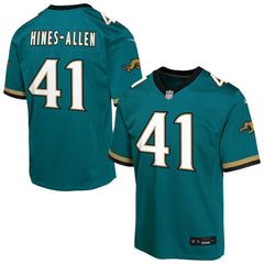 NFL Jacksonville Jaguars Josh Hines-Allen  Youth Alternate 2 Prowler Throwback Game Jersey