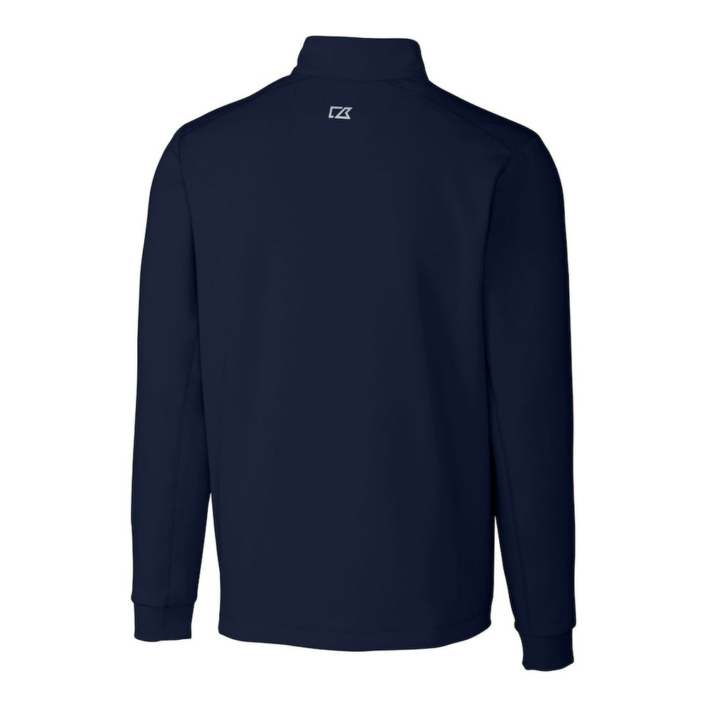 NFL Los Angeles Chargers Cutter & Buck Big & Tall Traverse Stretch Quarter-Zip Top