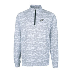 NFL Philadelphia Eagles Cutter & Buck Big & Tall Traverse Eco Camo Tri-Blend DryTec Quarter-Zip Jacket