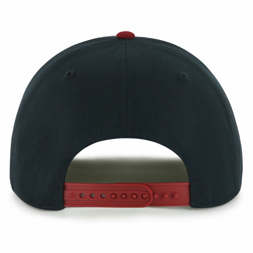 Miami Heat '47 Dropshadow Rope Hitch Adjustable Hat - Black/Red | 47 brand shop