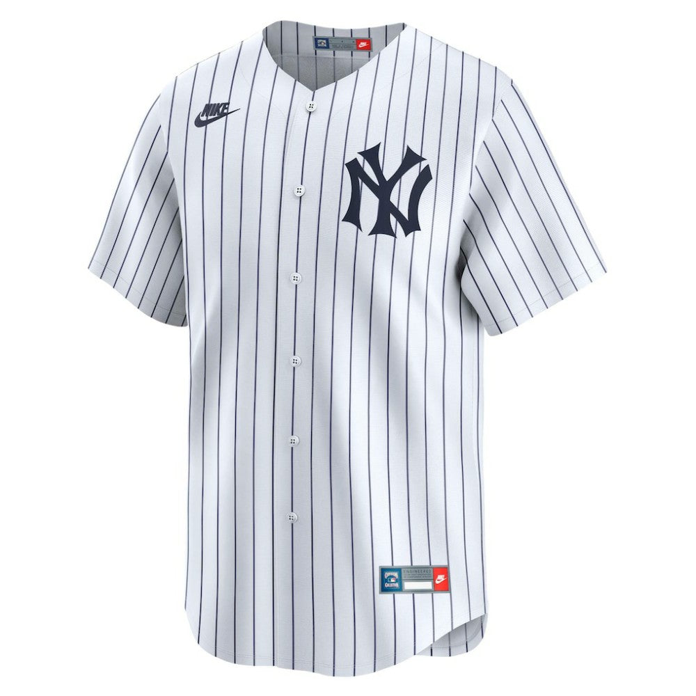Mariano Rivera New York Yankees Throwback Cooperstown Collection Limited Jersey - White | Nike