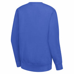 New York Knicks G-III 4Her by Carl Banks Women's Leopard Heart Fleece Pullover Sweatshirt - Royal shop