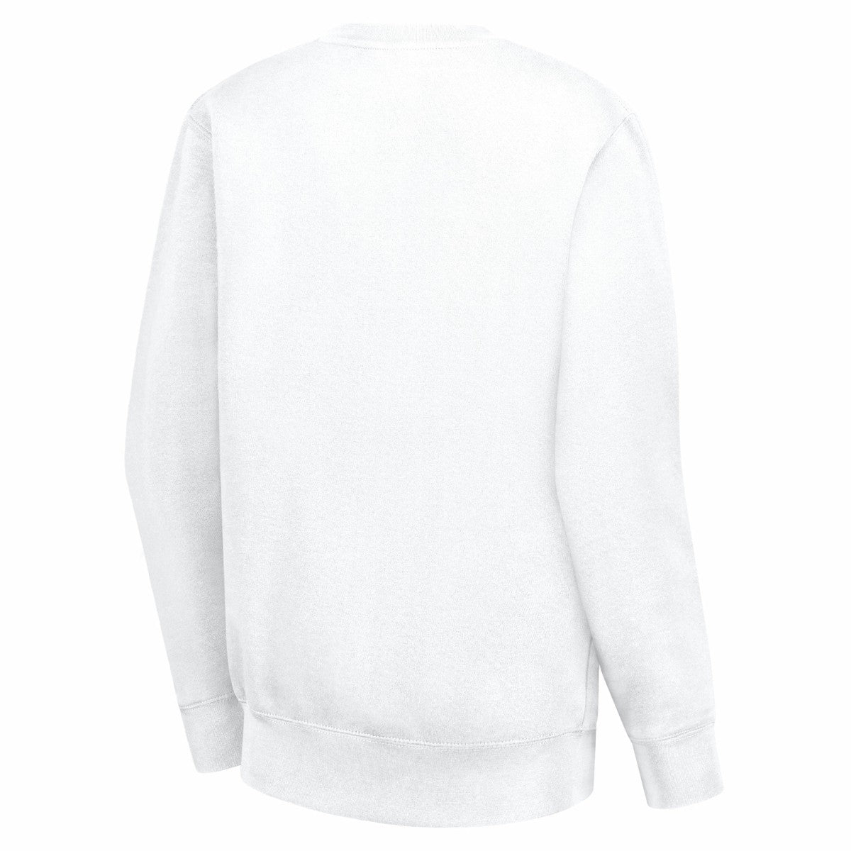 New York Knicks G-III 4Her by Carl Banks Women's Leopard Heart Fleece Pullover Sweatshirt - White outlet
