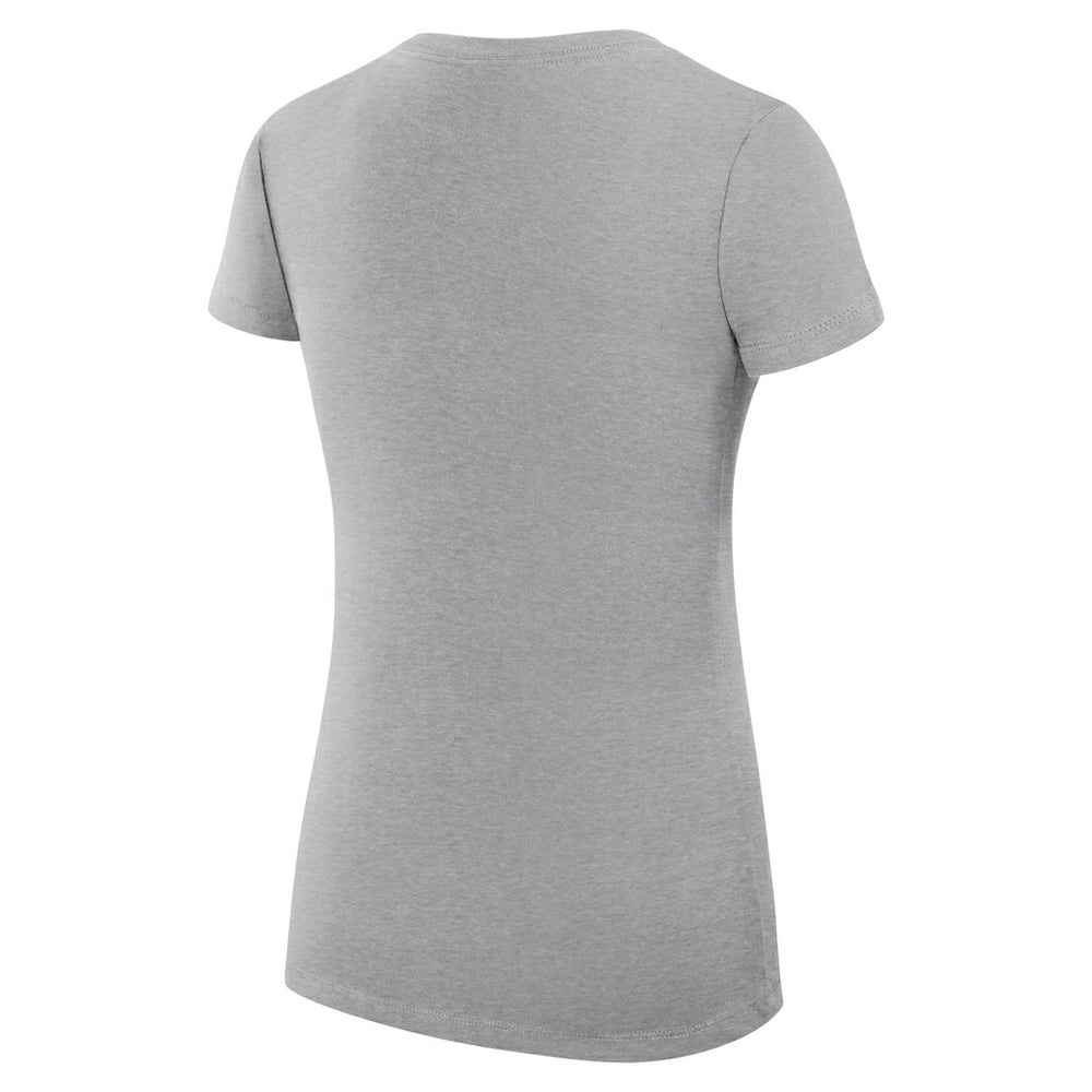 Boston Celtics G-III 4Her by Carl Banks Women's Super-Slim Fit Lightweight Leopard Heart V-Neck T-Shirt - Heather Gray discount