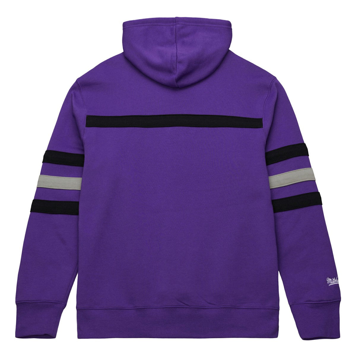 Sacramento Kings Hardwood Classics Nights Head Coach Pullover Hoodie - Purple | Mitchell & Ness on sale