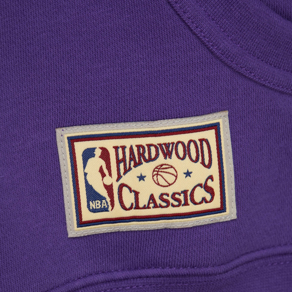 Sacramento Kings Hardwood Classics Nights Head Coach Pullover Hoodie - Purple | Mitchell & Ness on sale