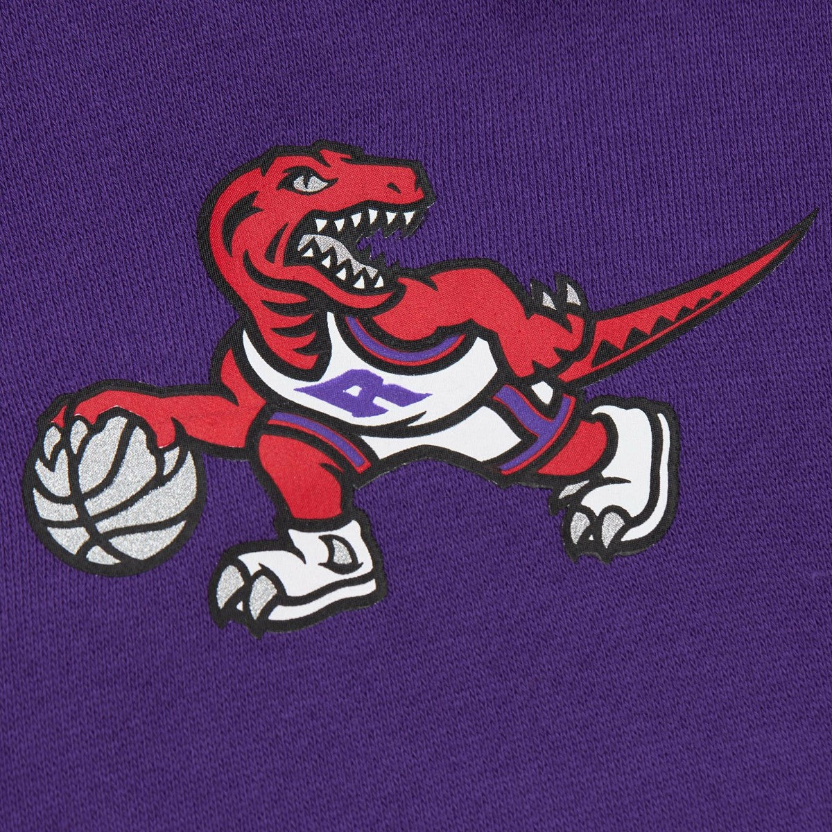Toronto Raptors Hardwood Classics There & Back 2.0 Vintage Pullover Sweatshirt - Purple | Mitchell & Ness outlet