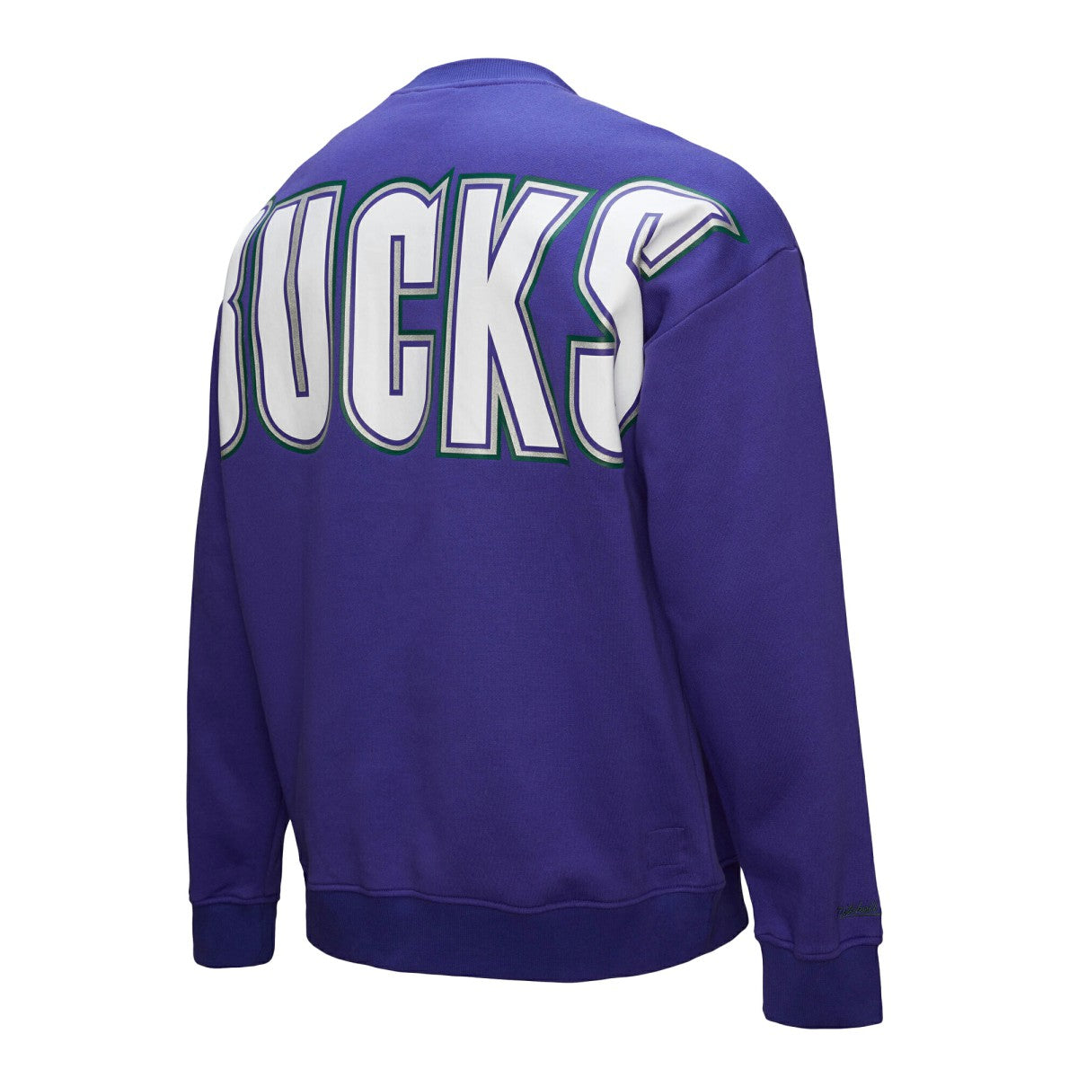 Milwaukee Bucks Hardwood Classics There & Back 2.0 Vintage Pullover Sweatshirt - Purple | Mitchell & Ness cheap