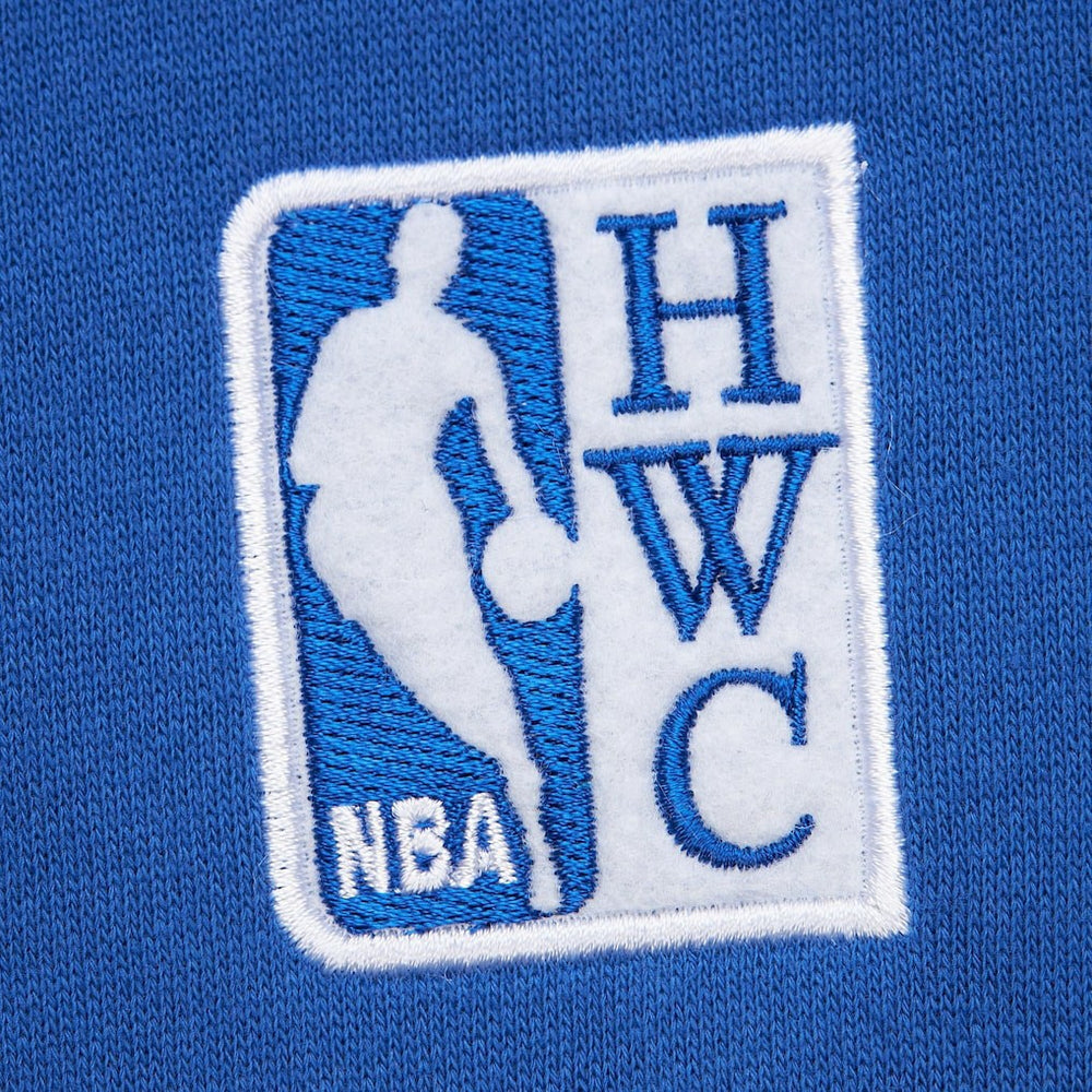 Denver Nuggets Hardwood Classics There & Back 2.0 Vintage Pullover Sweatshirt sale - Royal | Mitchell & Ness outlet