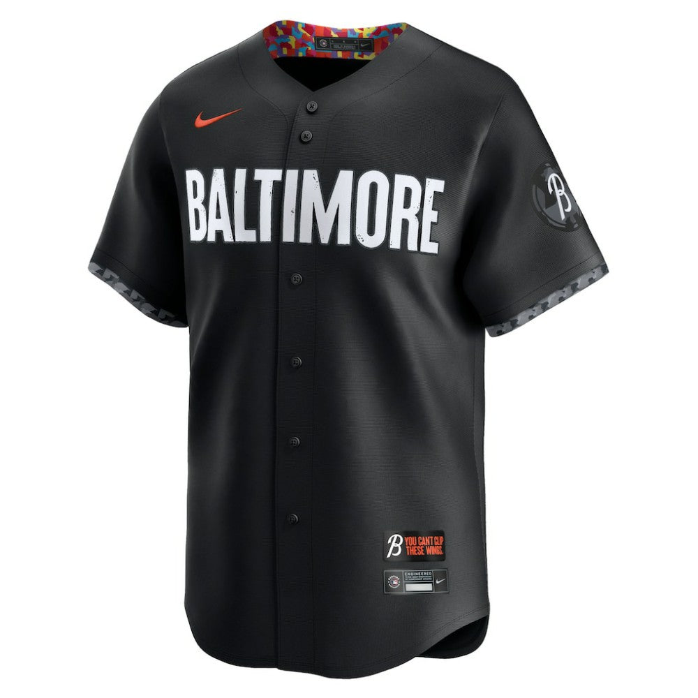 Cal Ripken Jr. Baltimore Orioles City Connect Limited Jersey - Black | Nike