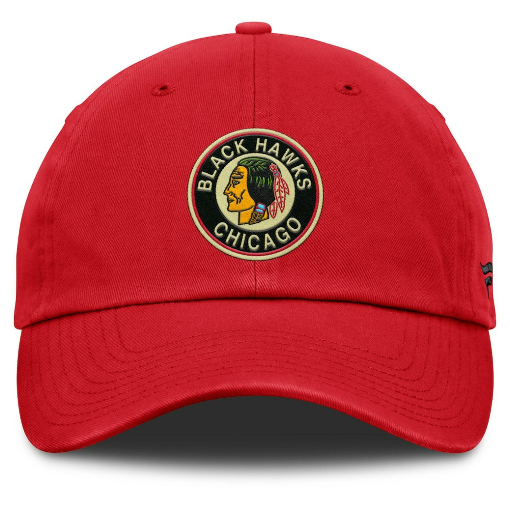 Chicago Blackhawks Fanatics Decades Collection Adjustable Hat