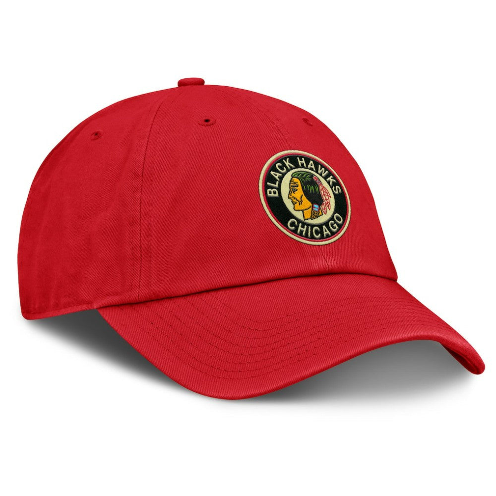 Chicago Blackhawks Fanatics Decades Collection Adjustable Hat