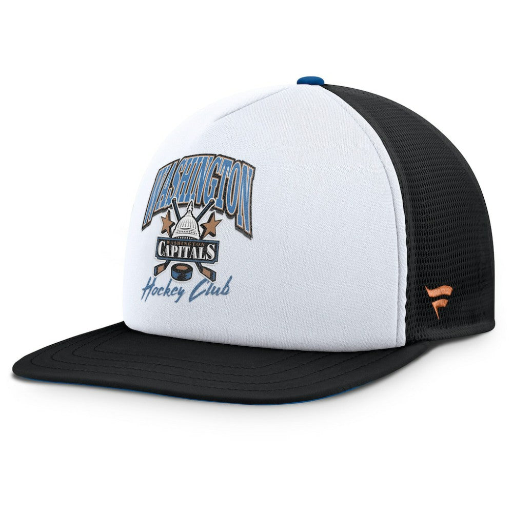 Washington Capitals Fanatics Decades Collection Foam Front Snapback Hat