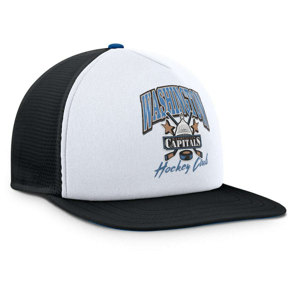 Washington Capitals Fanatics Decades Collection Foam Front Snapback Hat