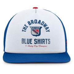 New York Rangers Fanatics Decades Collection Foam Front Snapback Hat
