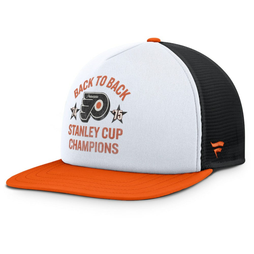 Philadelphia Flyers Fanatics Decades Collection Foam Front Snapback Hat
