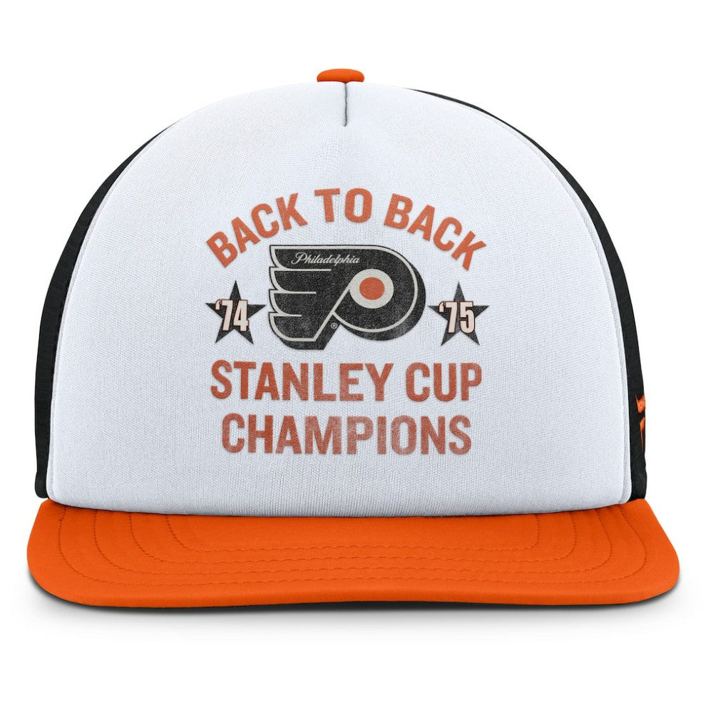 Philadelphia Flyers Fanatics Decades Collection Foam Front Snapback Hat