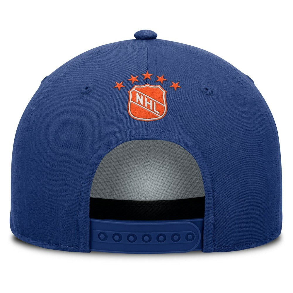 Edmonton Oilers Fanatics Decades Collection A-Frame Rope Adjustable Hat