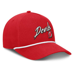 New Jersey Devils Fanatics Decades Collection A-Frame Rope Adjustable Hat