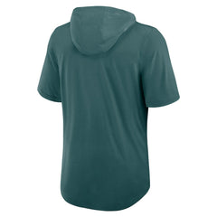 NFL Philadelphia Eagles Lockup Tri-Blend Hoodie T-Shirt