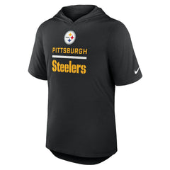 NFL Pittsburgh Steelers Lockup Tri-Blend Hoodie T-Shirt