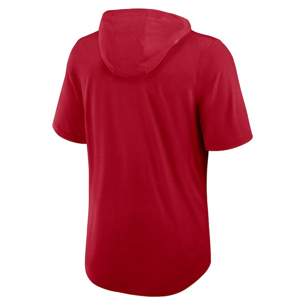 NFL San Francisco 49ers Lockup Tri-Blend Hoodie T-Shirt
