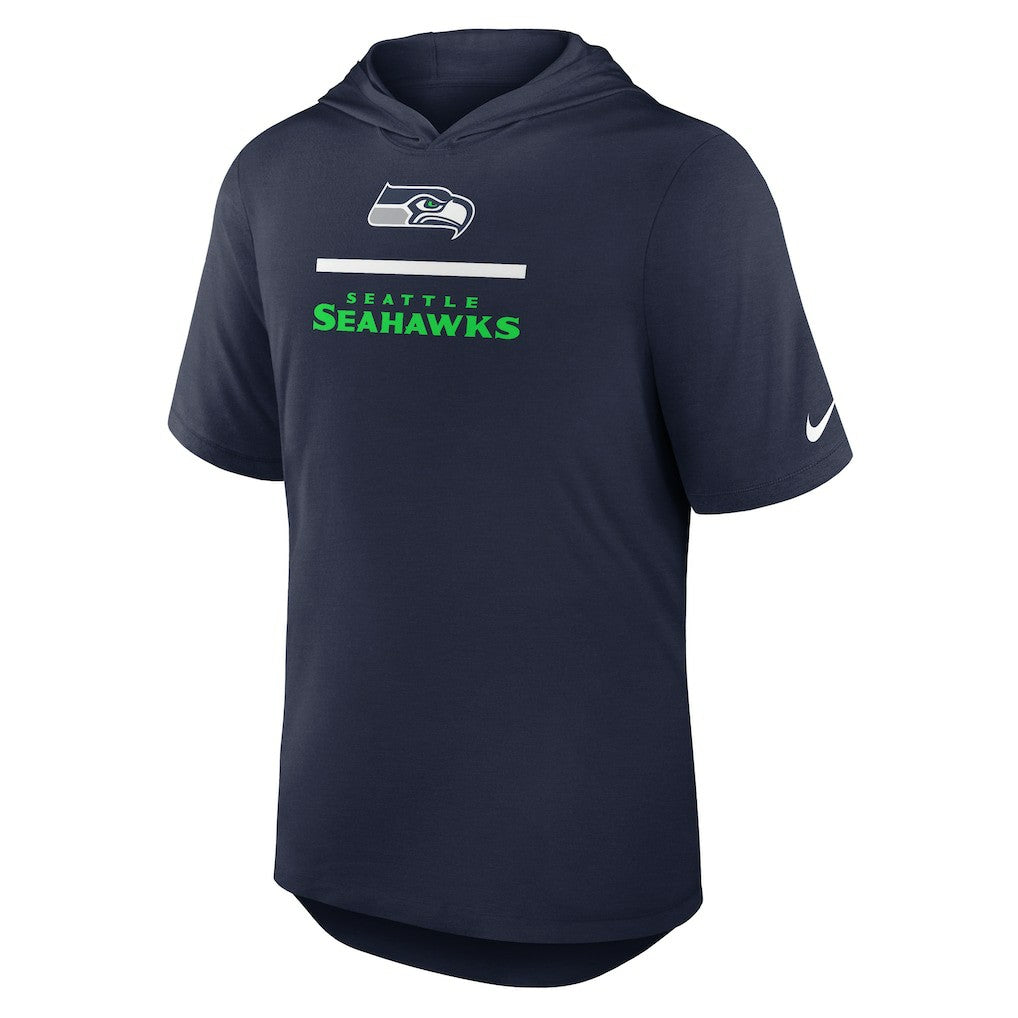 NFL Seattle Seahawks Lockup Tri-Blend Hoodie T-Shirt