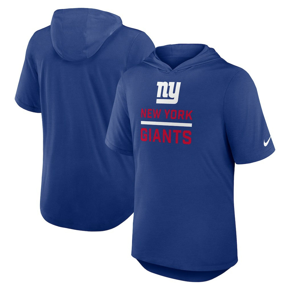 NFL New York Giants Lockup Tri-Blend Hoodie T-Shirt
