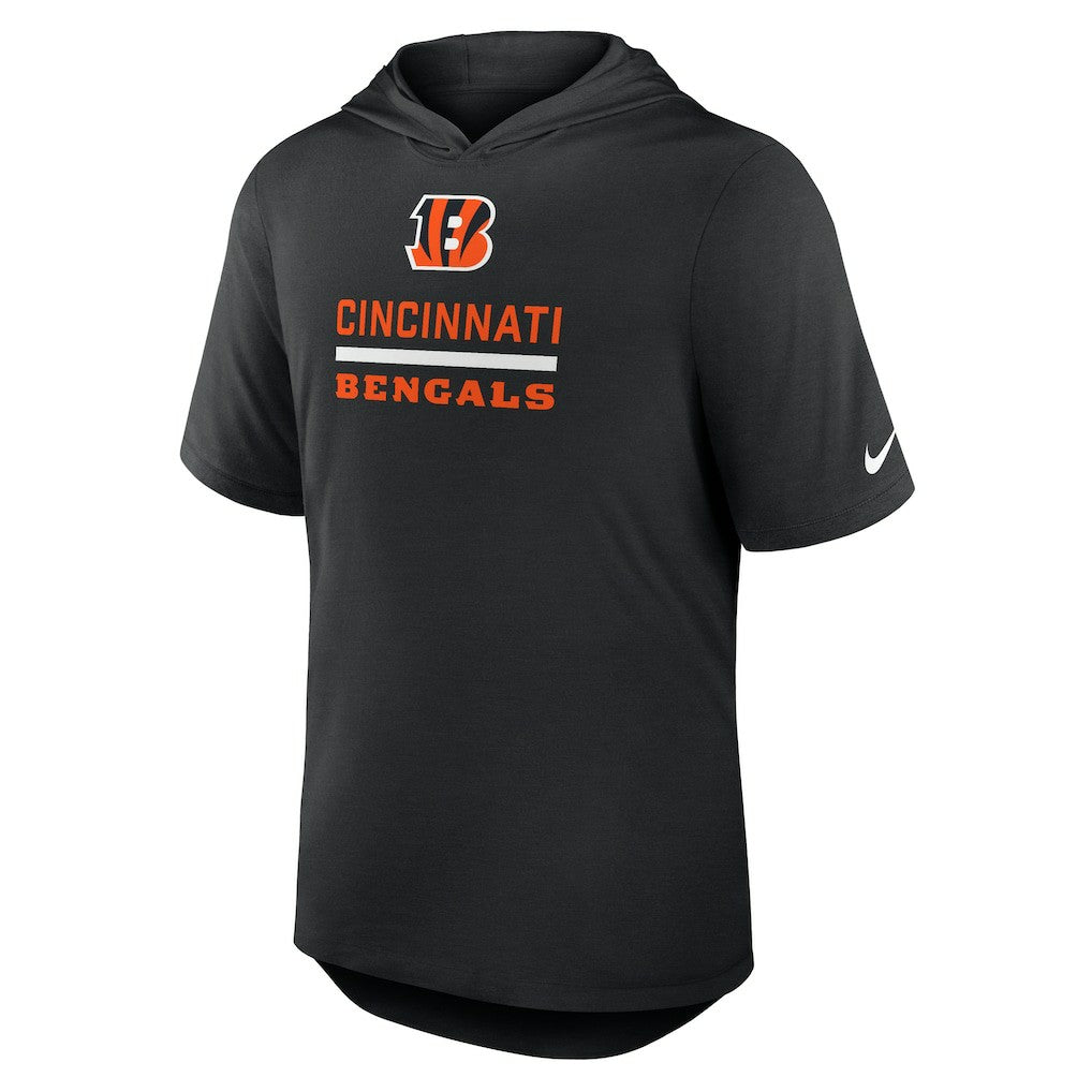 NFL Cincinnati Bengals Lockup Tri-Blend Hoodie T-Shirt