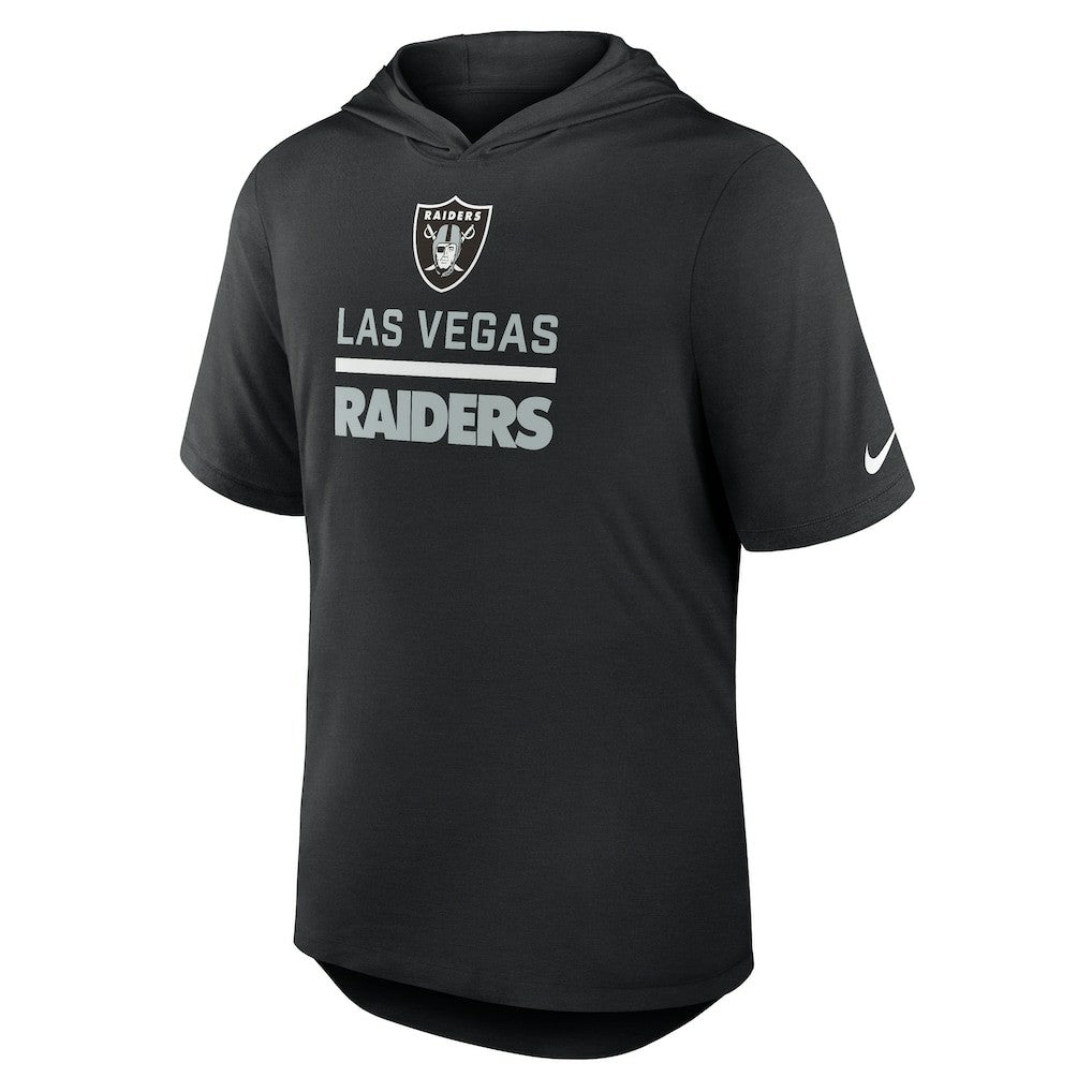 NFL Las Vegas Raiders Lockup Tri-Blend Hoodie T-Shirt