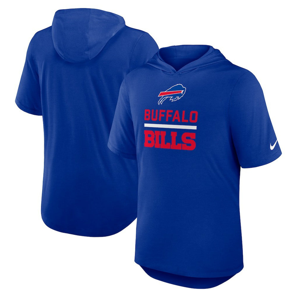 NFL Buffalo Bills Lockup Tri-Blend Hoodie T-Shirt