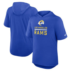 NFL Los Angeles Rams Lockup Tri-Blend Hoodie T-Shirt