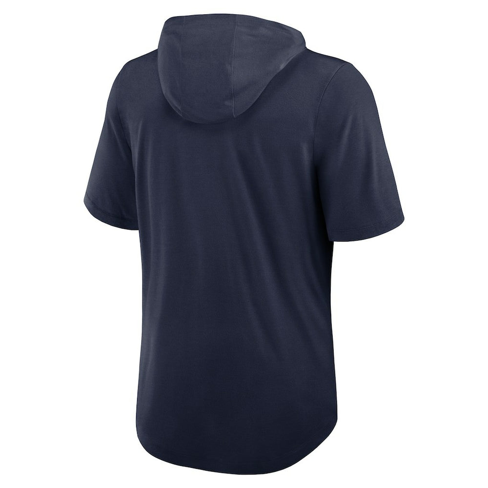 NFL New England Patriots Lockup Tri-Blend Hoodie T-Shirt