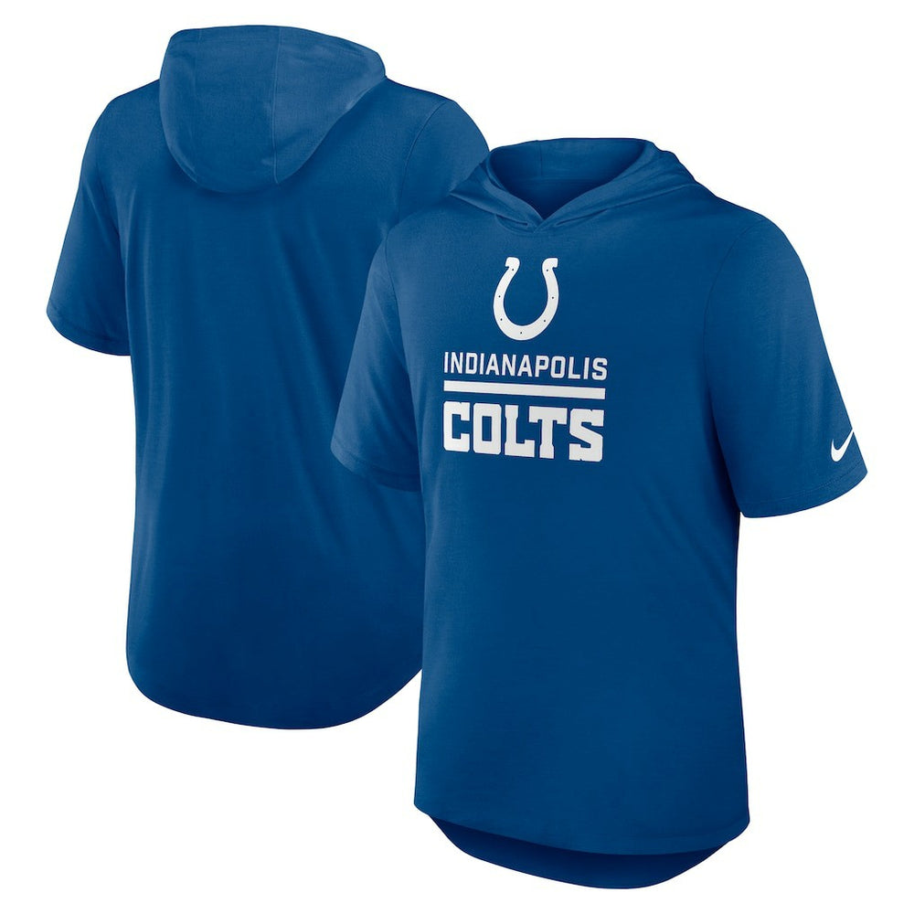 NFL Indianapolis Colts Lockup Tri-Blend Hoodie T-Shirt