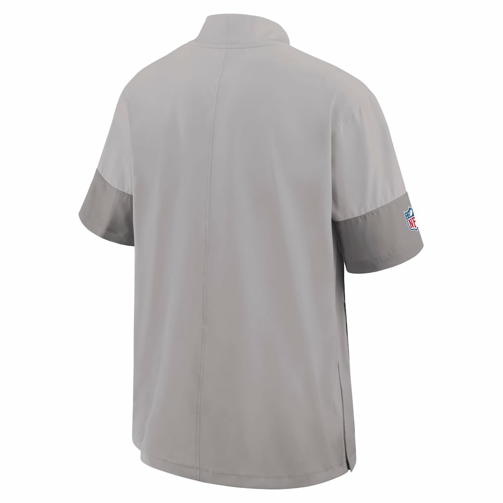 NFL Miami Dolphins Sideline Short Sleeve Quarter-Zip Dri-FIT Coach Jacket