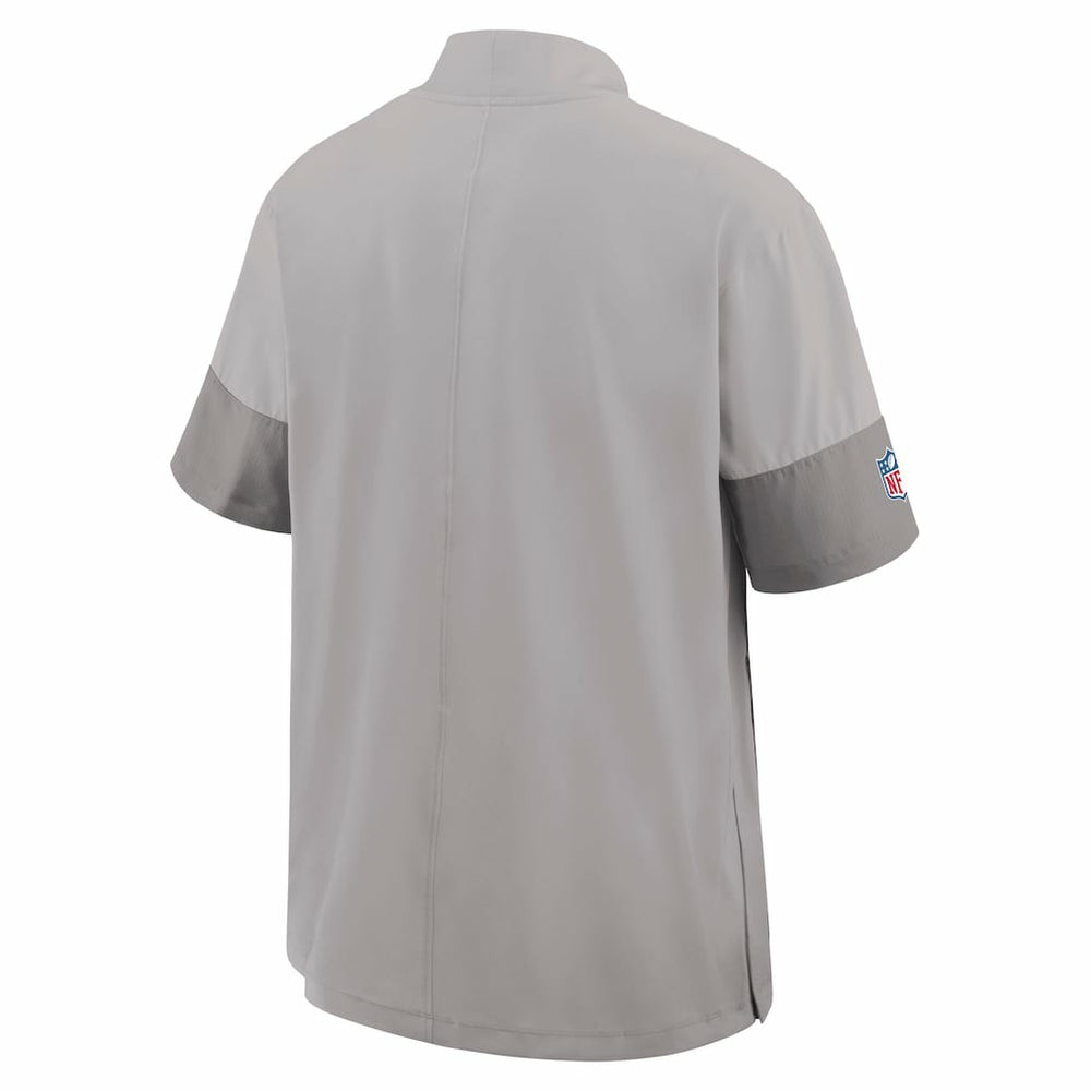 NFL Miami Dolphins Sideline Short Sleeve Quarter-Zip Dri-FIT Coach Jacket