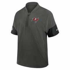 NFL Tampa Bay Buccaneers Sideline Short Sleeve Quarter-Zip Dri-FIT Coach Jacket
