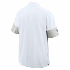 NFL New Orleans Saints Sideline Short Sleeve Quarter-Zip Dri-FIT Coach Jacket