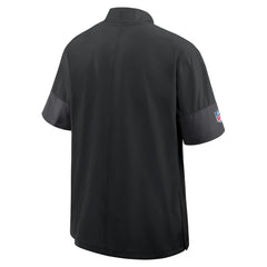 NFL Detroit Lions Sideline Short Sleeve Quarter-Zip Dri-FIT Coach Jacket