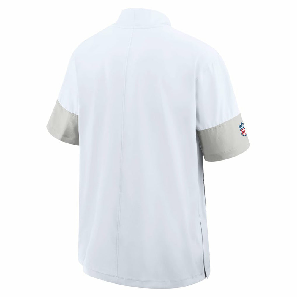 NFL Buffalo Bills Sideline Short Sleeve Quarter-Zip Dri-FIT Coach Jacket