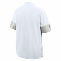 NFL Buffalo Bills Sideline Short Sleeve Quarter-Zip Dri-FIT Coach Jacket