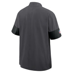 NFL Cleveland Browns Sideline Short Sleeve Quarter-Zip Dri-FIT Coach Jacket