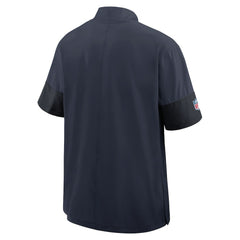 NFL Chicago Bears Sideline Short Sleeve Quarter-Zip Dri-FIT Coach Jacket