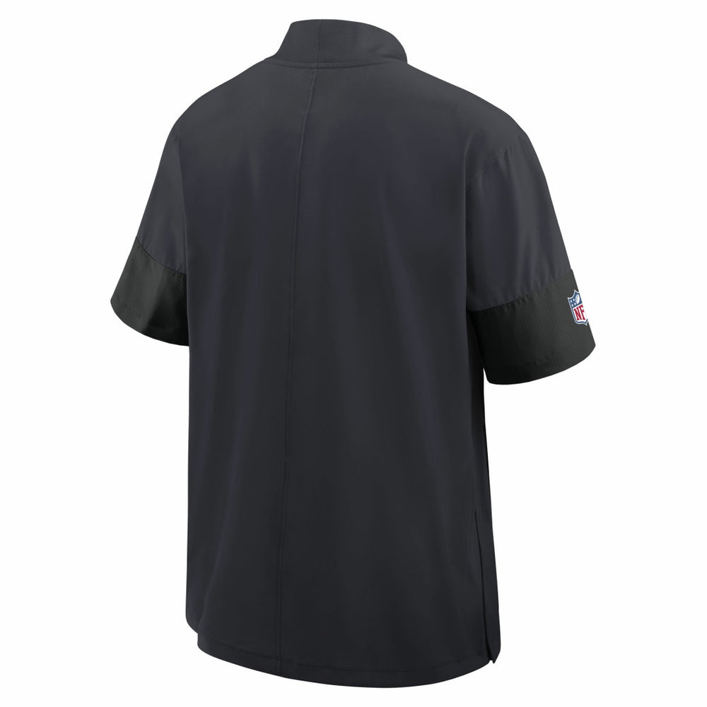 NFL Houston Texans Sideline Short Sleeve Quarter-Zip Dri-FIT Coach Jacket